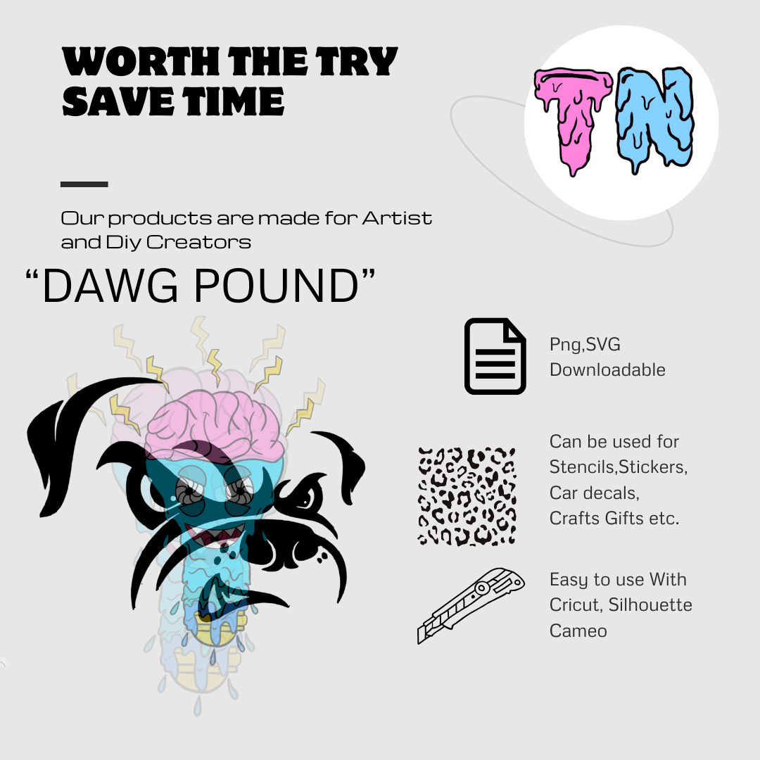 Dawg pound dawg downloadable Stencil