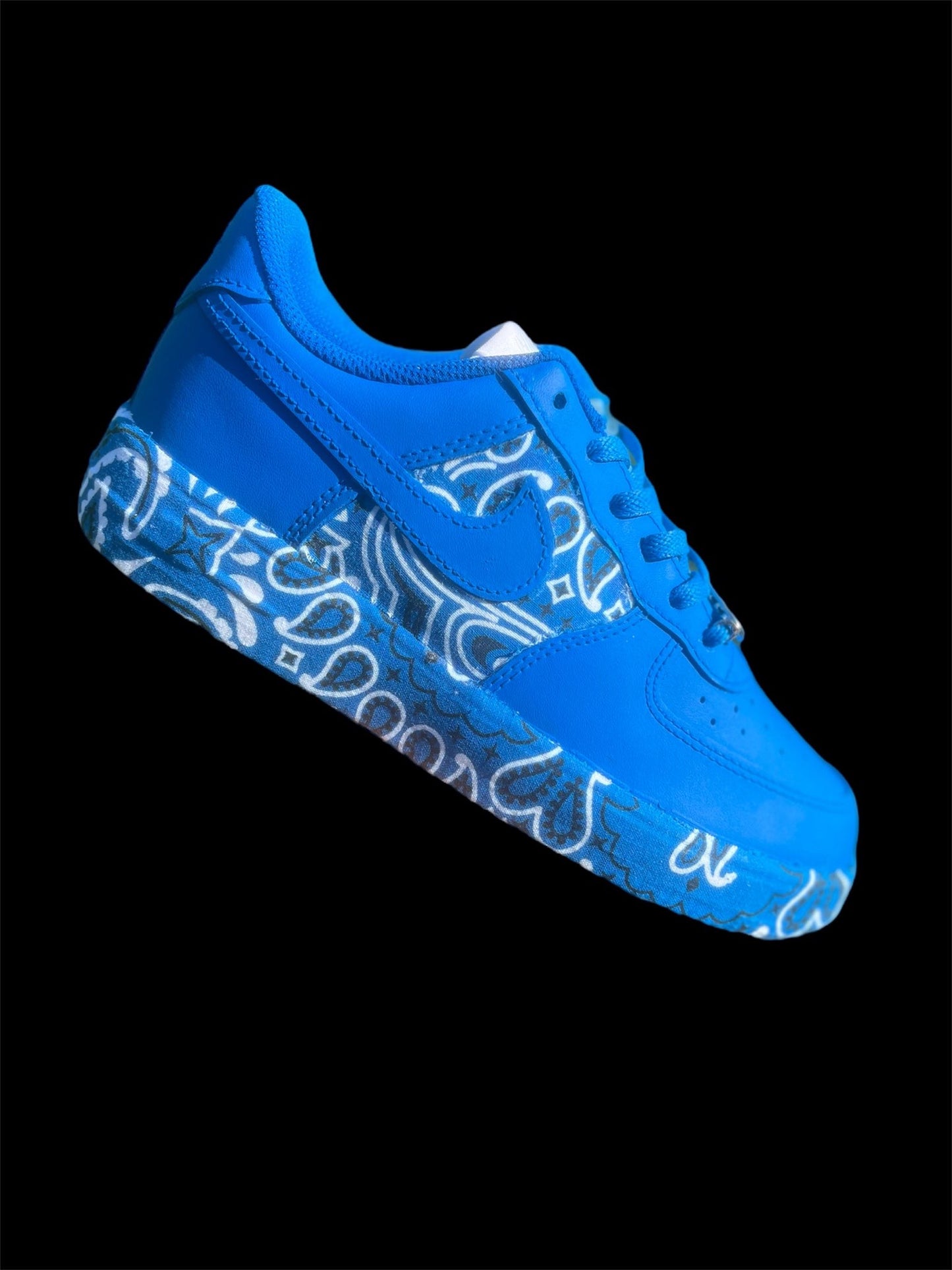 Triple Cobalt Blue Paisley Days