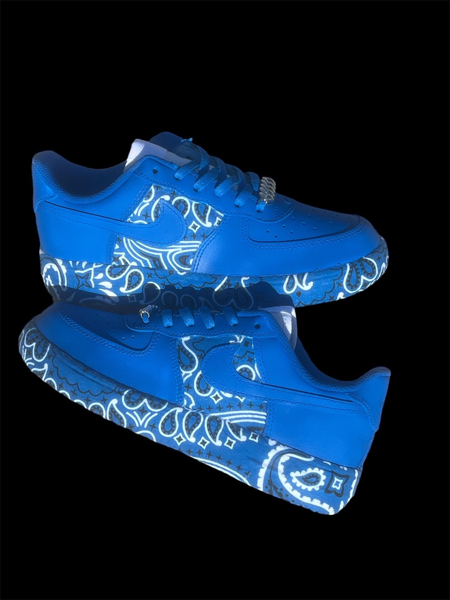 Triple Cobalt Blue Paisley Days